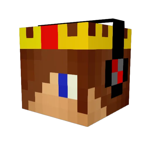 flinn4145 Minecraft avatar head, 3D render