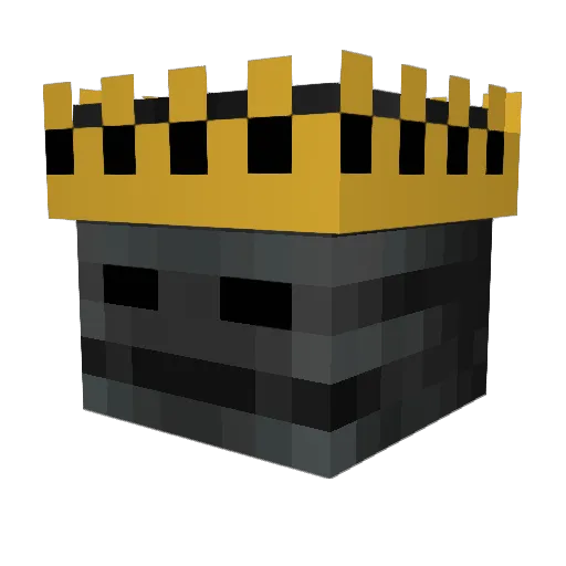 flipper5x Minecraft avatar head, 3D render