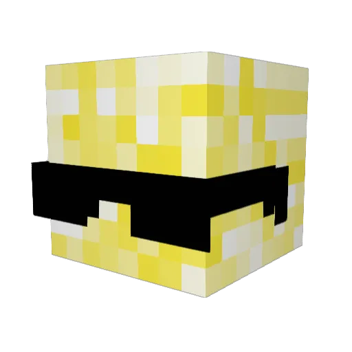flippredd Minecraft avatar head, 3D render