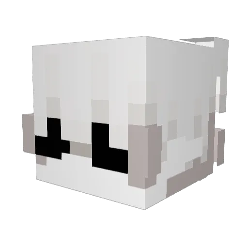 fliwp Minecraft avatar head, 3D render
