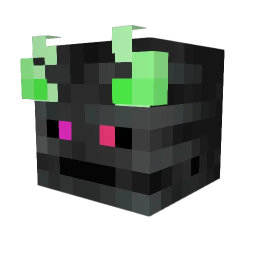 flixgh1 Minecraft avatar head, 3D render