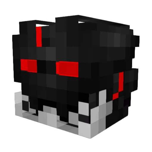 flo0607 Minecraft avatar head, 3D render