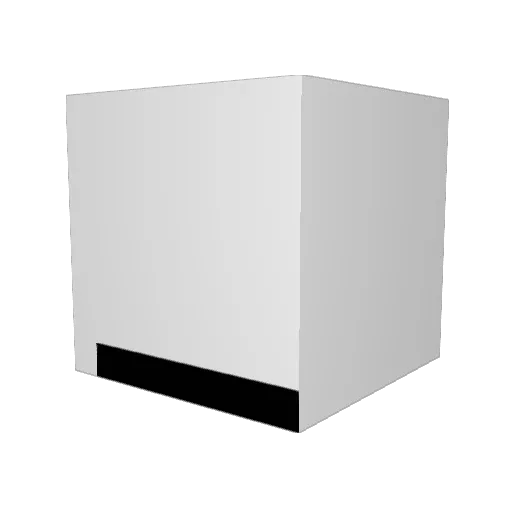 flockofpanda Minecraft avatar head, 3D render