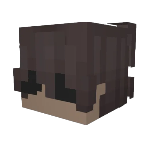 flofic67 Minecraft avatar head, 3D render