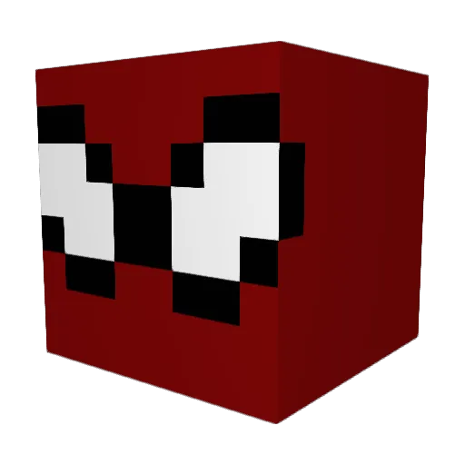 floheili Minecraft avatar head, 3D render