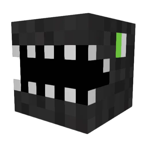 flojo789 Minecraft avatar head, 3D render
