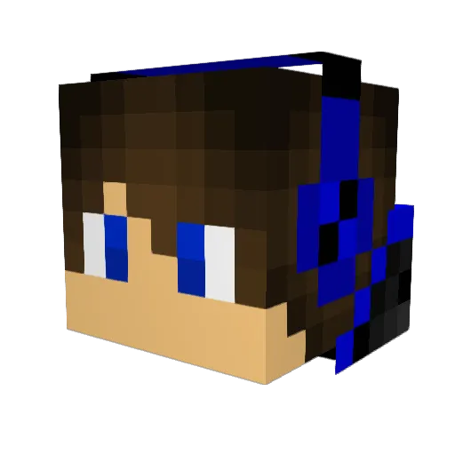 floogyfoogs Minecraft avatar head, 3D render