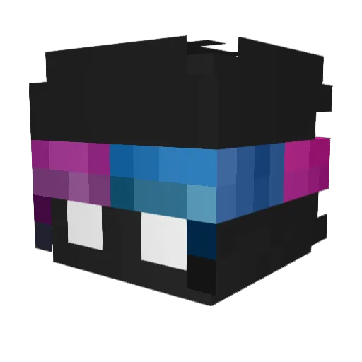 floooz3 Minecraft avatar head, 3D render