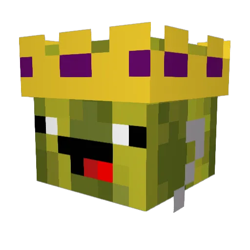 flooreater Minecraft avatar head, 3D render