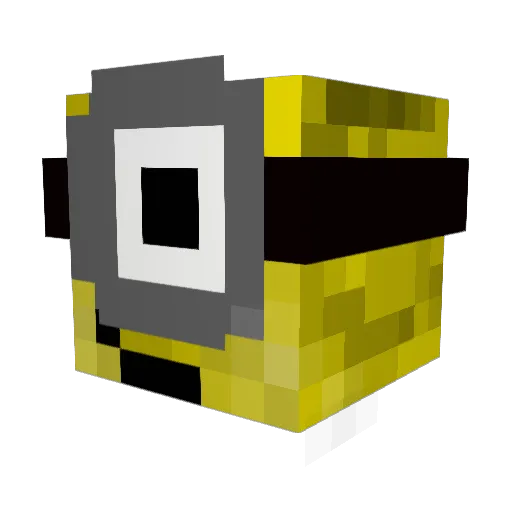 flopat_69 Minecraft avatar head, 3D render