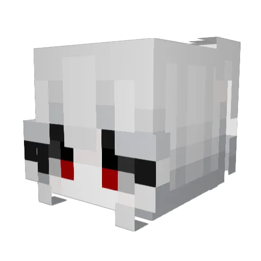 flopwobble Minecraft avatar head, 3D render