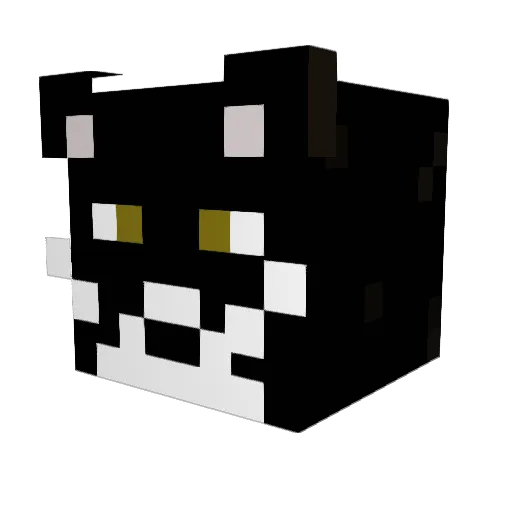 florencemonster Minecraft avatar head, 3D render