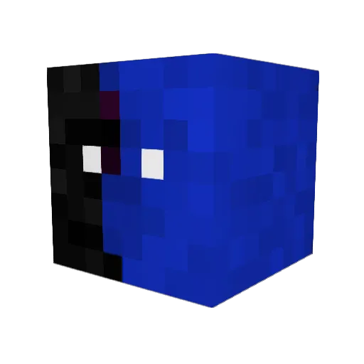 florian109876 Minecraft avatar head, 3D render