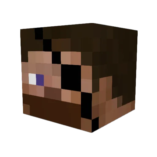 florian_2004 Minecraft avatar head, 3D render