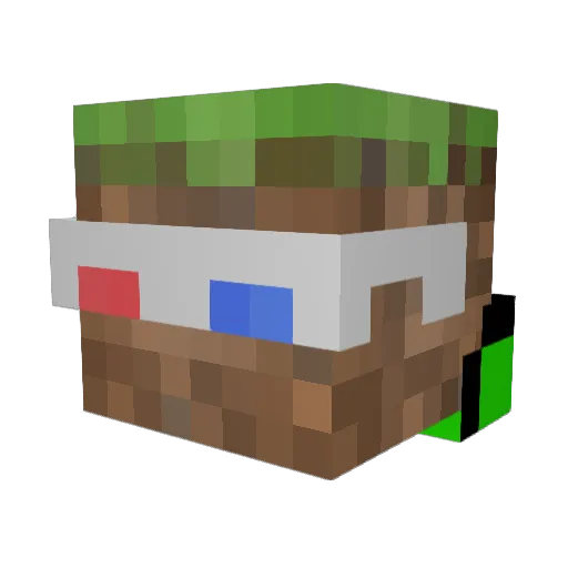florian_hil Minecraft avatar head, 3D render