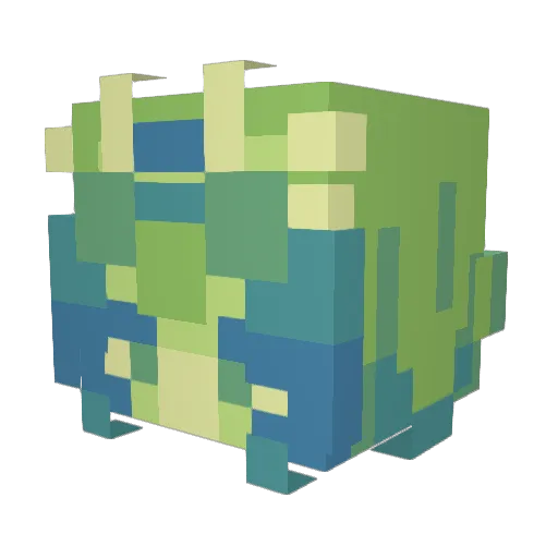 floridaguilty Minecraft avatar head, 3D render