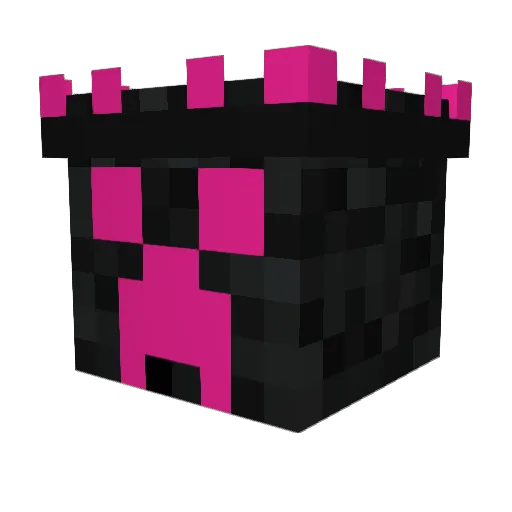 flow2580 Minecraft avatar head, 3D render