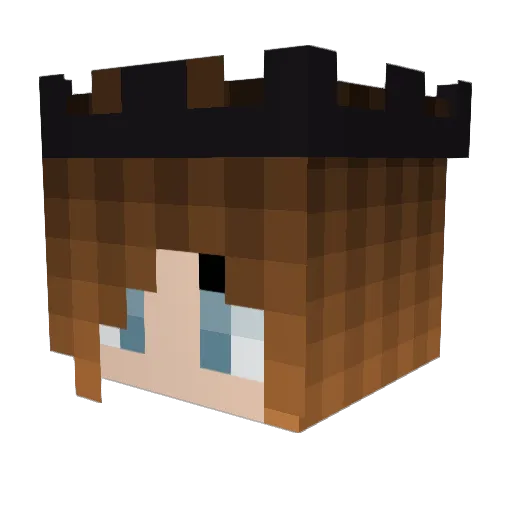flowerfriend54 Minecraft avatar head, 3D render