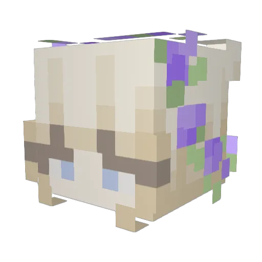 floweros2008 Minecraft avatar head, 3D render
