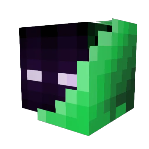 flowzy09 Minecraft avatar head, 3D render