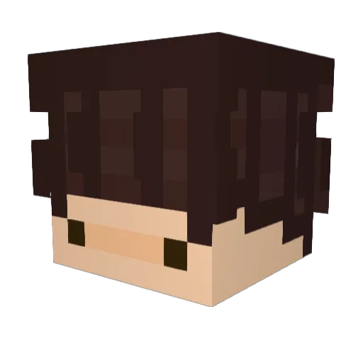 flst_ Minecraft avatar head, 3D render