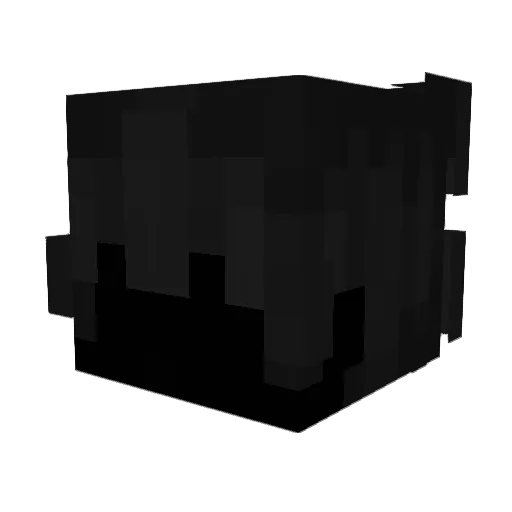 fluX_91 Minecraft avatar head, 3D render