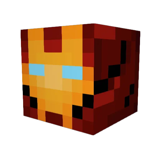 flubberdubber123 Minecraft avatar head, 3D render