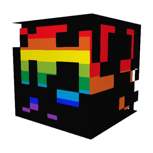 fluffybee202020 Minecraft avatar head, 3D render