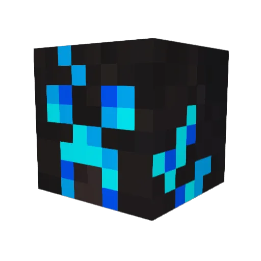 fluffyboy9999 Minecraft avatar head, 3D render