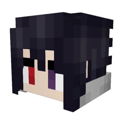 fluffychicken300 Minecraft avatar head, 3D render
