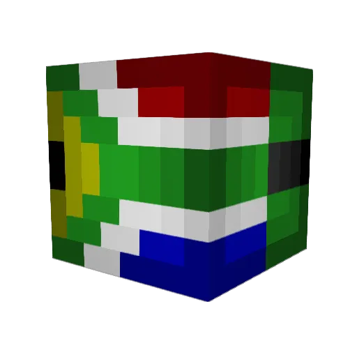 fluffyjellyblob Minecraft avatar head, 3D render