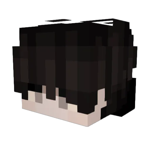 fluffykarl_iq21 Minecraft avatar head, 3D render