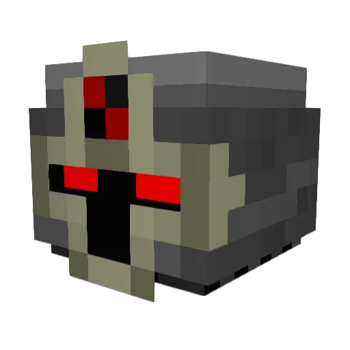 fluorite_choi Minecraft avatar head, 3D render