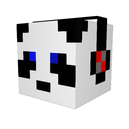 flushersine8911 Minecraft avatar head, 3D render