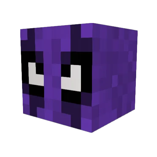 flute_hammer Minecraft avatar head, 3D render