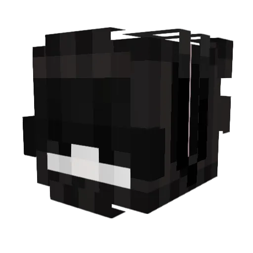 flxmerscott Minecraft avatar head, 3D render