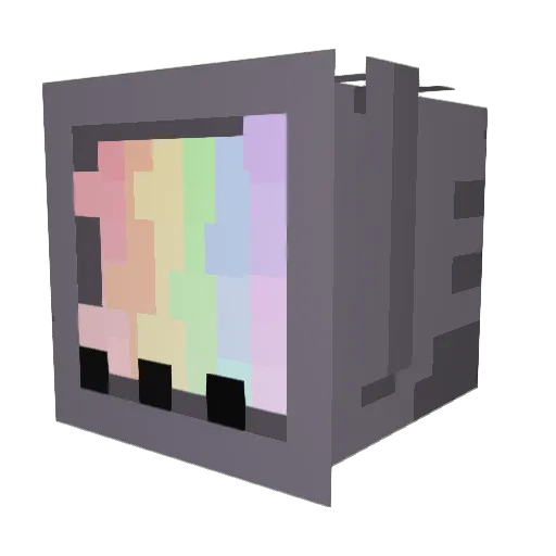 flydeis Minecraft avatar head, 3D render