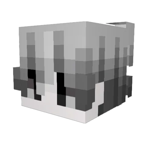 flyerx_x Minecraft avatar head, 3D render