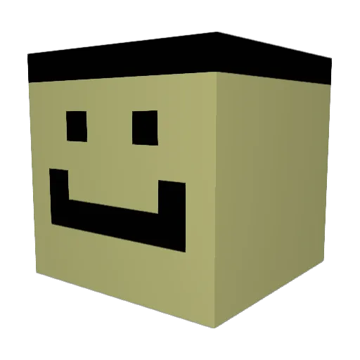flyingavocado69 Minecraft avatar head, 3D render