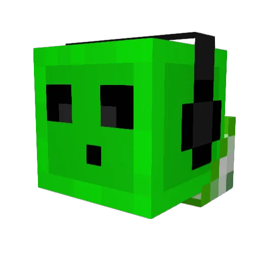 flyingbeaverr Minecraft avatar head, 3D render