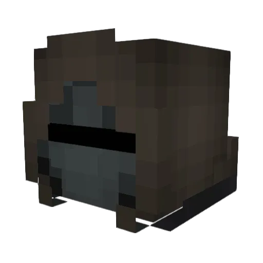 flymingo_ Minecraft avatar head, 3D render