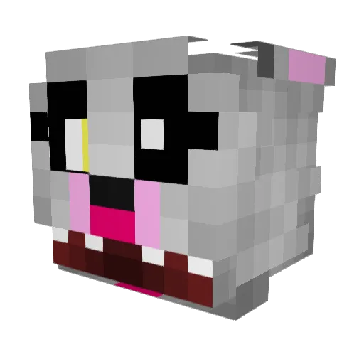 flynnhgt Minecraft avatar head, 3D render
