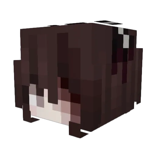 fmlk Minecraft avatar head, 3D render
