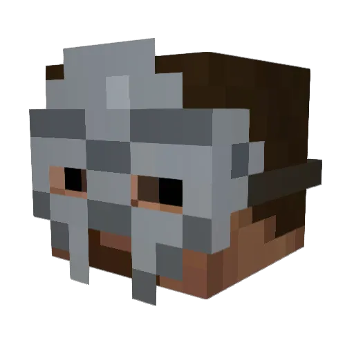 fnbr7 Minecraft avatar head, 3D render