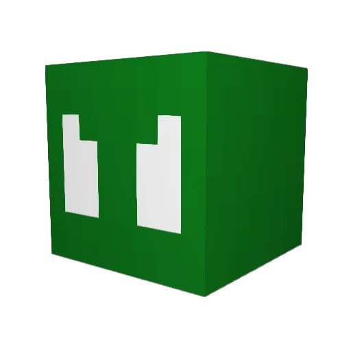 fndzitos Minecraft avatar head, 3D render