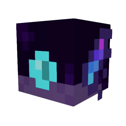 fnibbet Minecraft avatar head, 3D render
