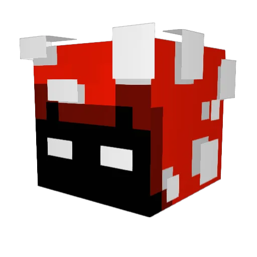 foOlmaxim Minecraft avatar head, 3D render