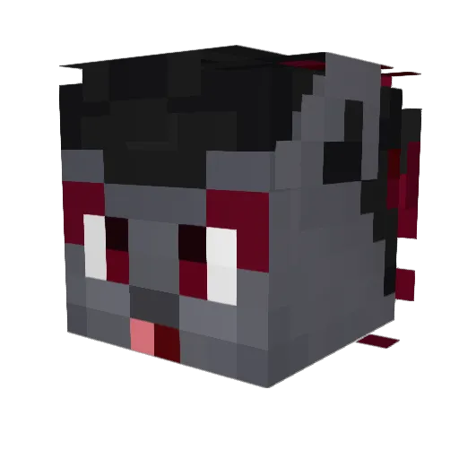 foch_jr Minecraft avatar head, 3D render