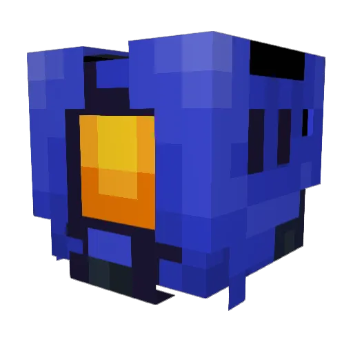 foglings Minecraft avatar head, 3D render