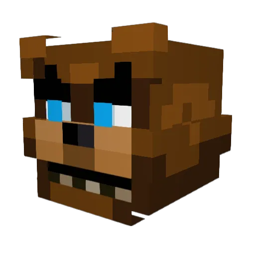 foidslayer445 Minecraft avatar head, 3D render